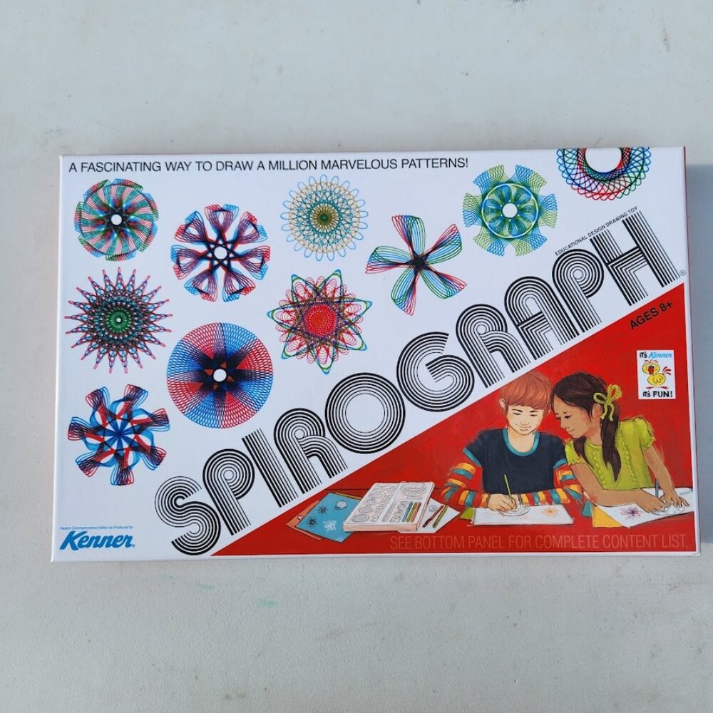 Spirograph Retro Toys Crafts Drawing Art Supplies Kit gift Scrapbooking school c